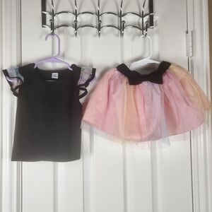 Shein skirt set size 4y